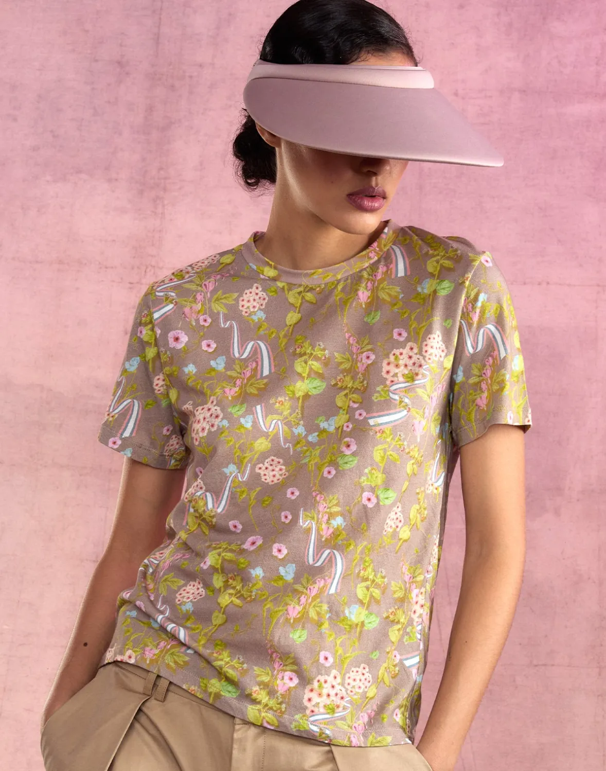 Cynthia Rowley Bloom Tee- Tops