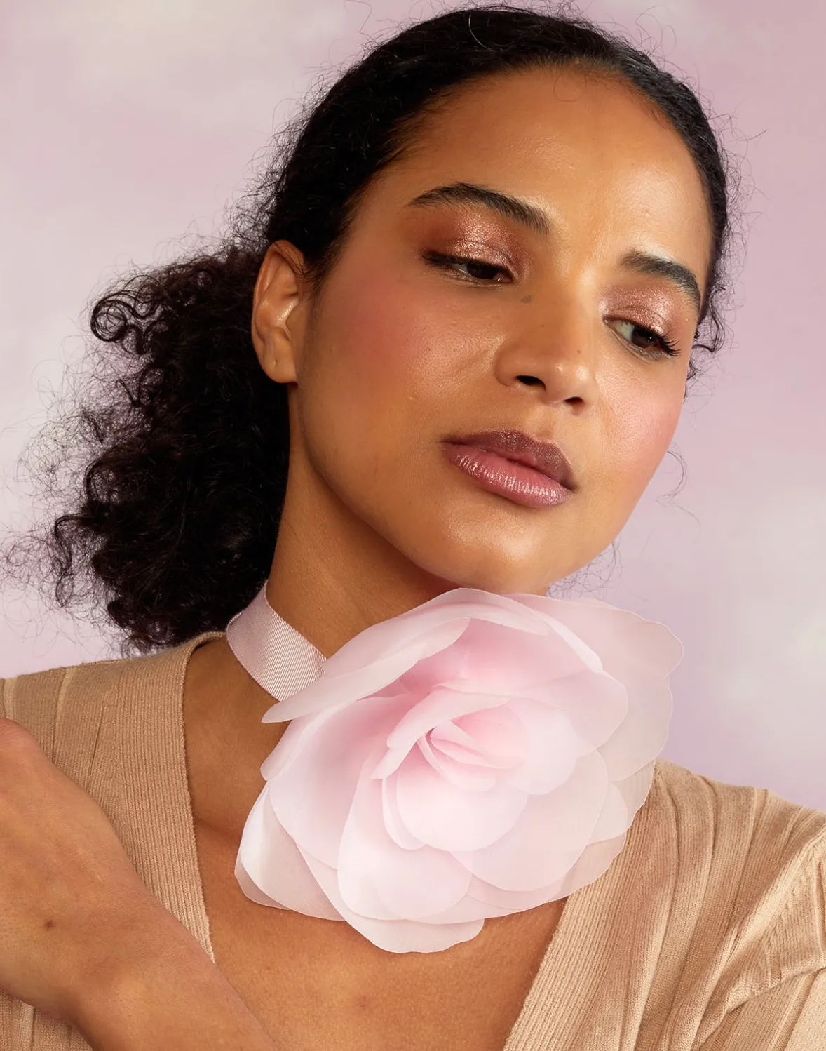 Cynthia Rowley Organza Flower Ties- Accessories | Accessories