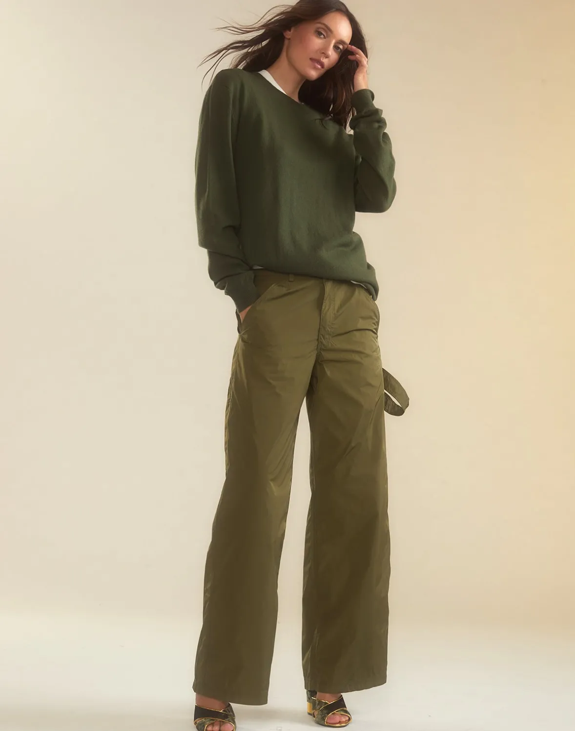 Cynthia Rowley Paige Painter Pant- Bottoms